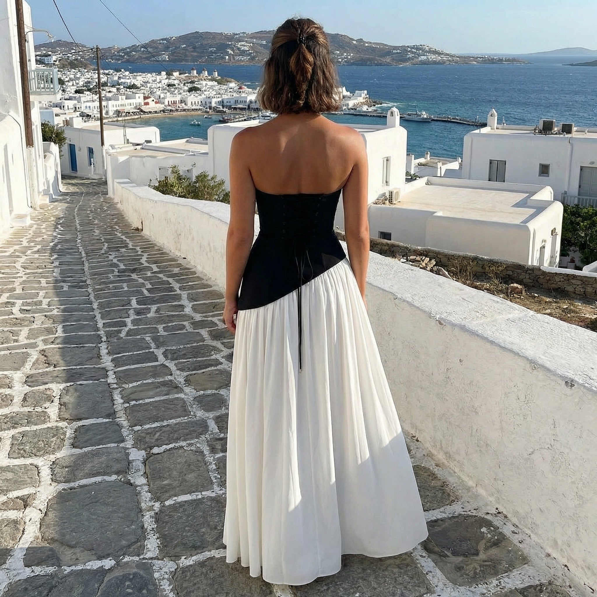 Maia - Strapless Maxi Dress