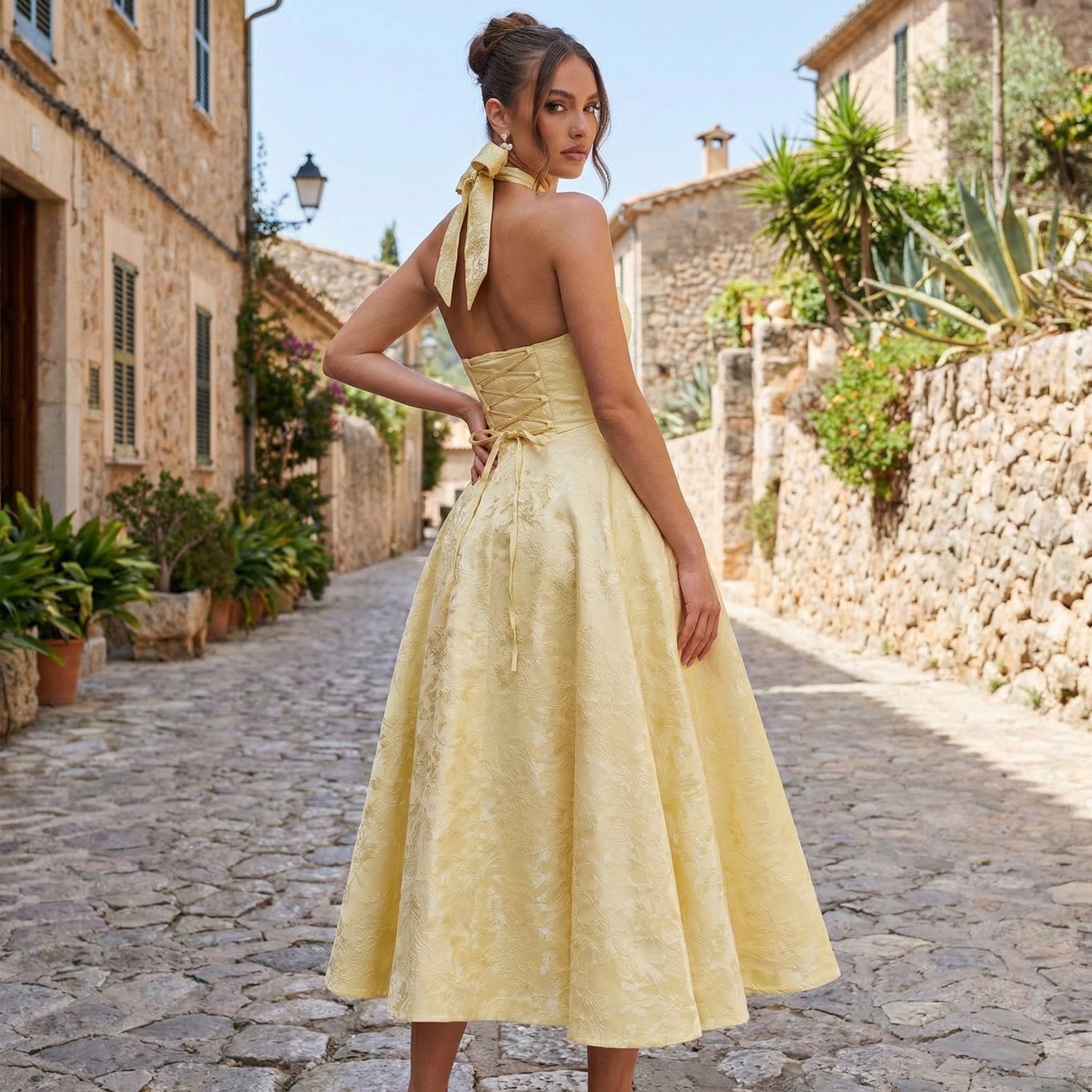 Alba - Blossom Midi Gown