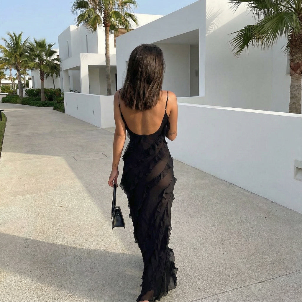 Zara - Ruffled Dress