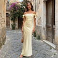 Artemis - Tie-Shoulder Maxi Dress