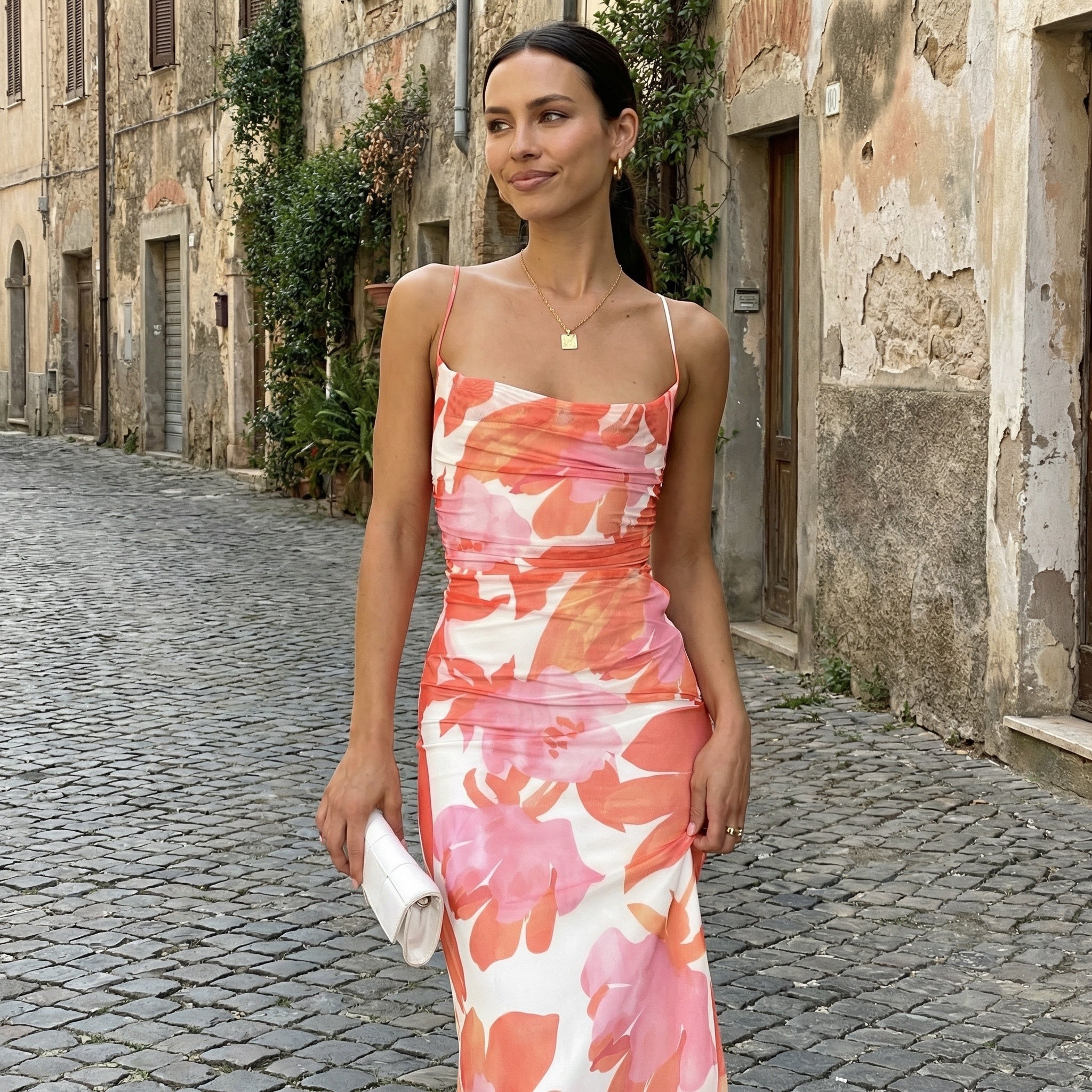 Alcyone - Bodycon Maxi Dress