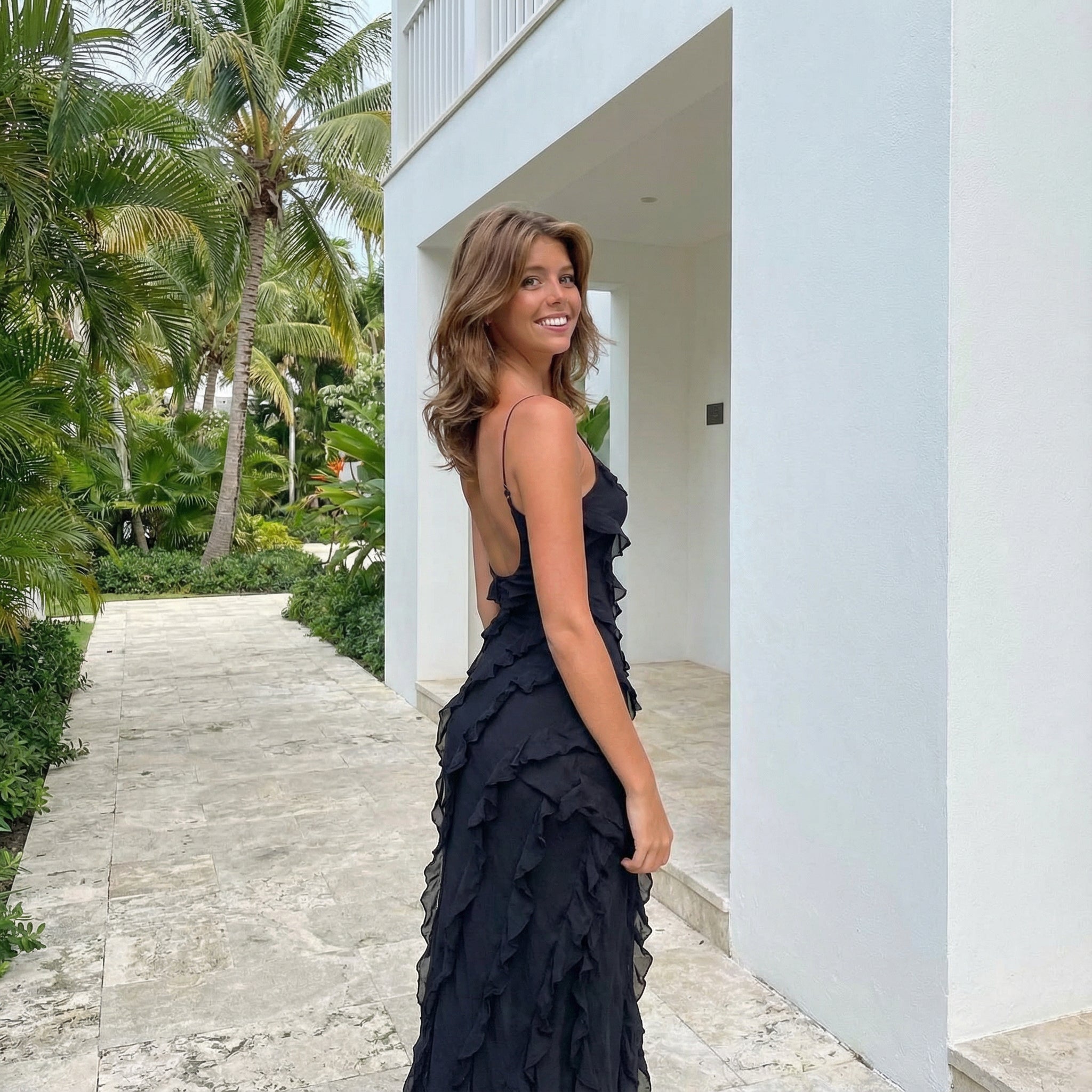 Zara - Ruffled Dress